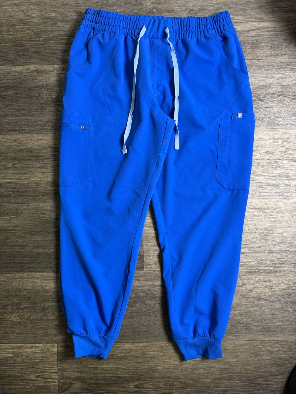 Figs Royal Blue Women's Drawstring Jogger Pants